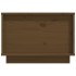 Mesa de centro madera maciza de pino marrón miel 40x50x35