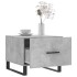 Mesa de centro 2 uds madera ingeniería gris hormigón