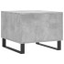 Mesa de centro 2 uds madera ingeniería gris hormigón