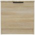Mesitas de noche 2 unidades color roble Sonoma 40x39x40