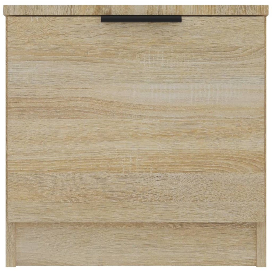 Mesitas de noche 2 unidades color roble Sonoma 40x39x40