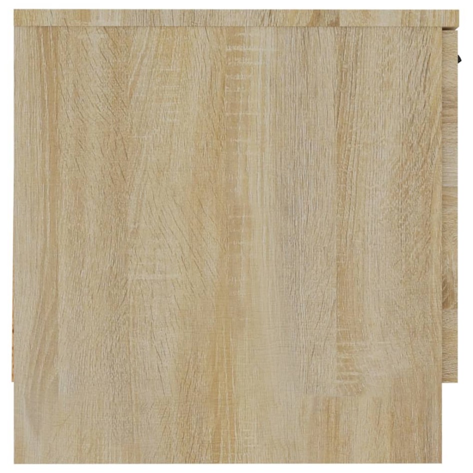 Mesitas de noche 2 unidades color roble Sonoma 40x39x40