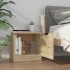 Mesitas de noche 2 unidades color roble Sonoma 40x39x40