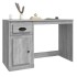 Escritorio y cajón madera contrachapada gris Sonoma
