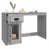 Escritorio y cajón madera contrachapada gris Sonoma