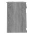 Escritorio y cajón madera contrachapada gris Sonoma