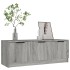 Mueble de TV madera contrachapada gris Sonoma 102x35x36,5