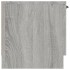 Mueble de TV madera contrachapada gris Sonoma 102x35x36,5