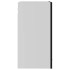 Armario colgante cristal madera contrachapada negro 40x31x60