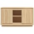Aparador de madera contrachapada roble Sonoma 102x35x60