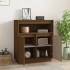 Aparador de madera maciza de pino marrón miel 70x34x80