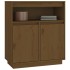 Aparador de madera maciza de pino marrón miel 70x34x80