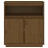 Aparador de madera maciza de pino marrón miel 70x34x80