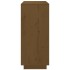 Aparador de madera maciza de pino marrón miel 70x34x80