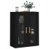 Armario de pared negro 69,5x34x90