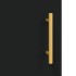 Armario de pared negro 69,5x34x90