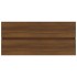 Mueble de lavabo madera ingeniería roble marrón 100x38,5x45