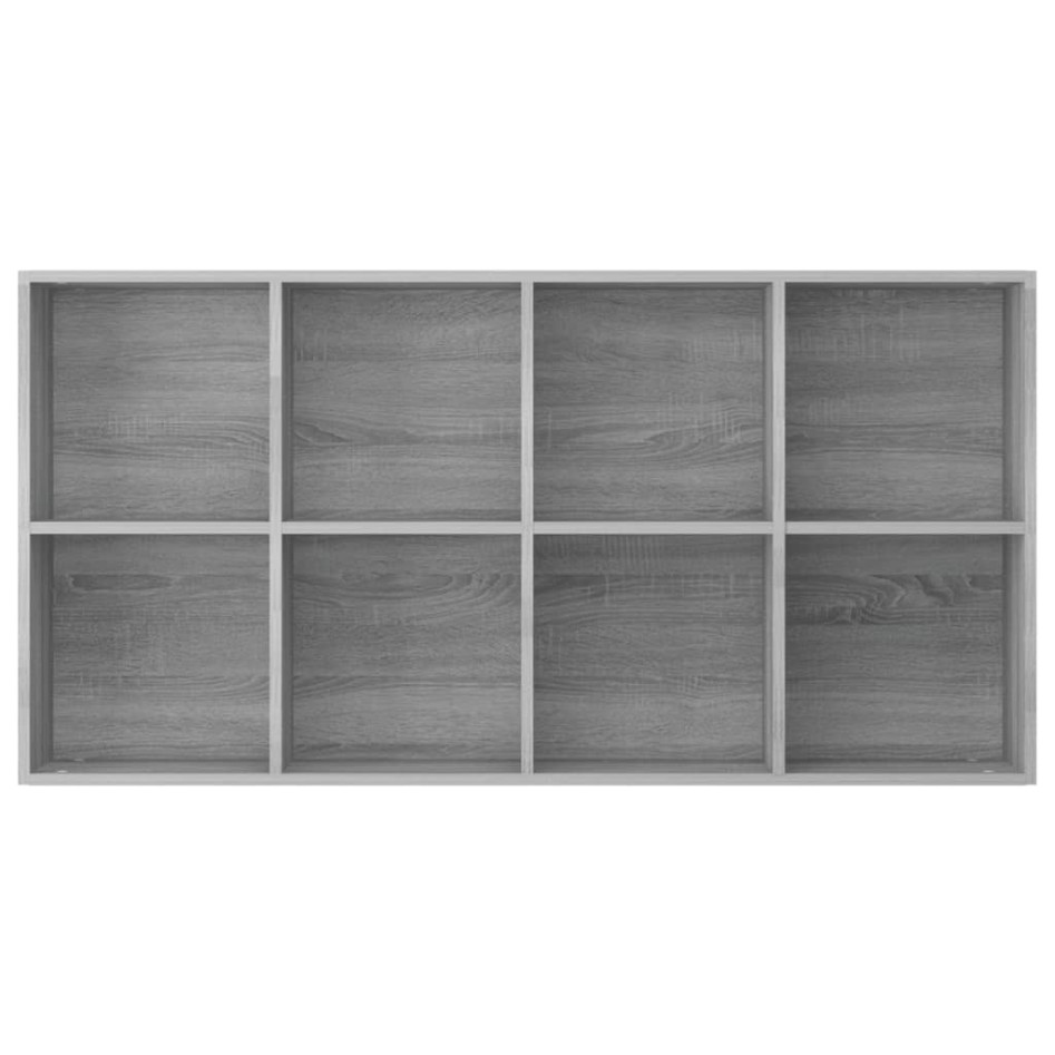 Estantería/Aparador madera contrachapada gris 66x30x130