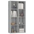 Estantería/Aparador madera contrachapada gris 66x30x130