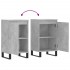 Aparadores 2 uds madera de ingeniería gris hormigón 40x35x70