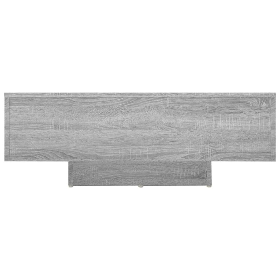 Mesa de centro madera de ingeniería gris Sonoma 85x55x31