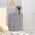 Mueble zapatero de madera contrachapada gris Sonoma 60x35x84