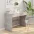 Escritorio de madera contrachapada gris hormigón 101x50x76,5