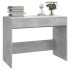 Escritorio de madera contrachapada gris hormigón 101x50x76,5
