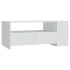 Mesa de centro madera de ingeniería blanco 102x55x42