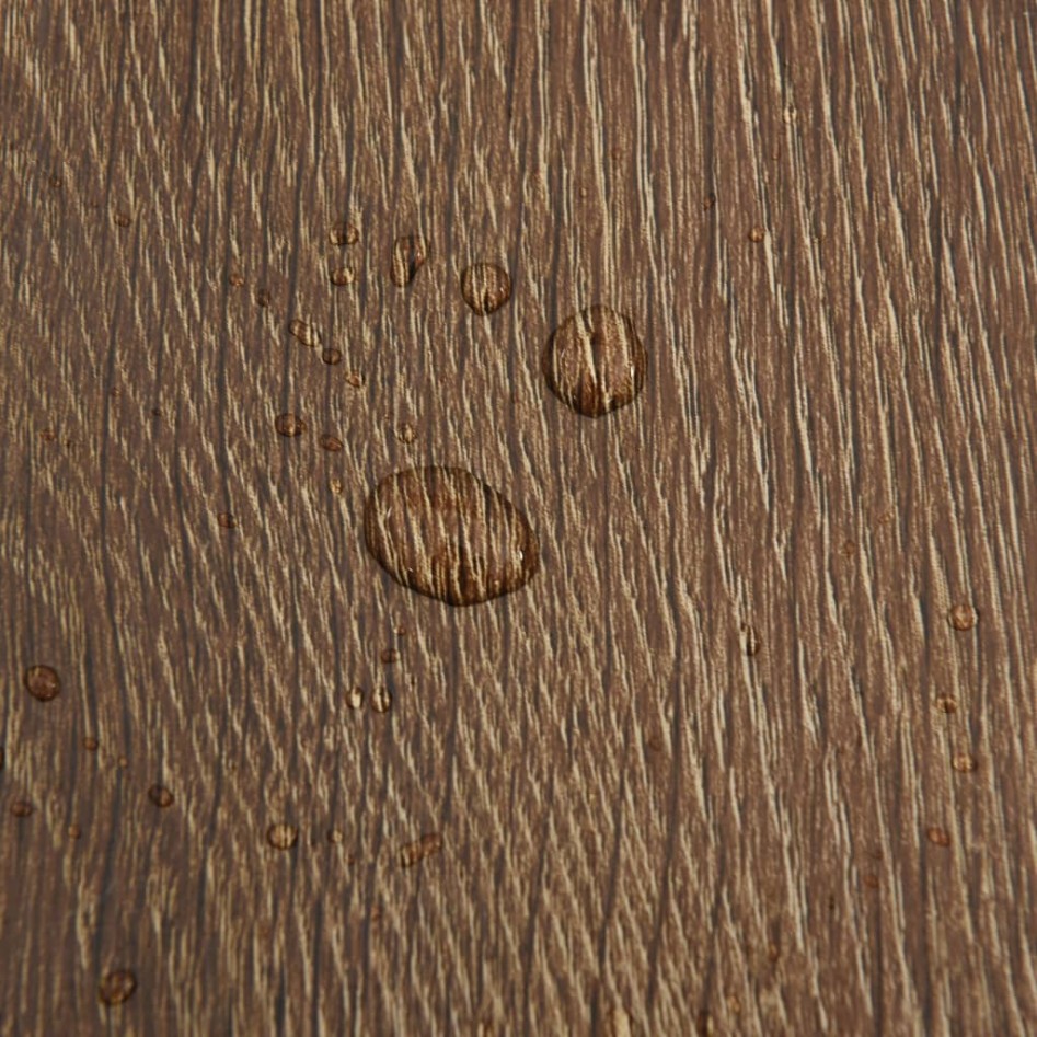 Lamas para suelo autoadhesivas 55 uds PVC marrón 5,11