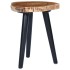Mesa de centro de madera maciza de teca 40x45