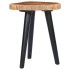 Mesa de centro de madera maciza de teca 40x45