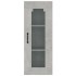 Armario colgante de pared gris hormigón 34,5x34x90