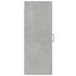 Armario colgante de pared gris hormigón 34,5x34x90