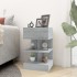 Mesitas de noche 2 uds madera gris Sonoma 40x35x65