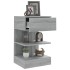 Mesitas de noche 2 uds madera gris Sonoma 40x35x65