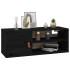 Armario de pared de madera maciza de pino negro 80x30x30
