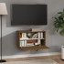 Armario de pared madera maciza de pino marrón miel 60x30x35