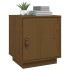 Mesitas de noche 2 uds madera de pino marrón miel 40x34x45