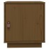 Mesitas de noche 2 uds madera de pino marrón miel 40x34x45
