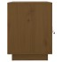 Mesitas de noche 2 uds madera de pino marrón miel 40x34x45