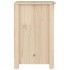 Mesitas de noche 2 uds madera maciza de pino 40x35x55