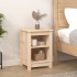 Mesitas de noche 2 uds madera maciza de pino 40x35x55