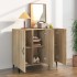 Aparador de madera de ingeniería roble Sonoma 90x34x80