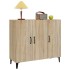 Aparador de madera de ingeniería roble Sonoma 90x34x80