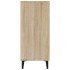 Aparador de madera de ingeniería roble Sonoma 90x34x80
