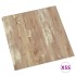 Lamas para suelo autoadhesivas 55 uds PVC marrón 5,11