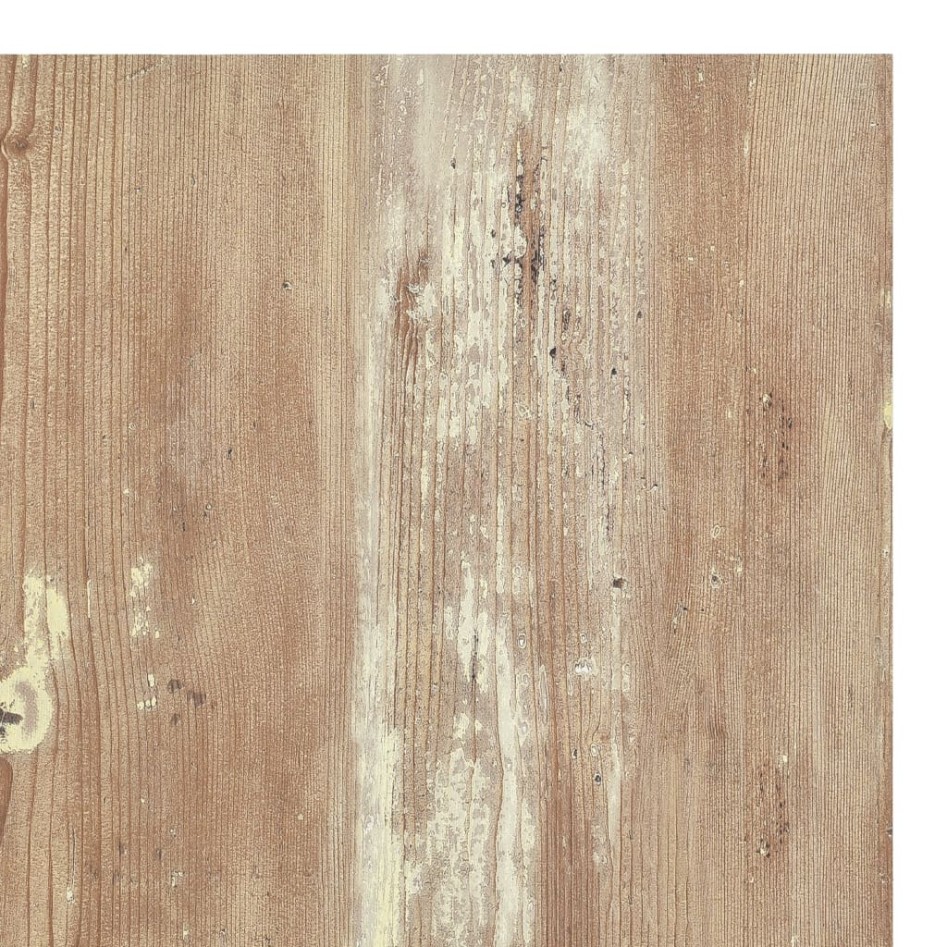 Lamas para suelo autoadhesivas 55 uds PVC marrón 5,11