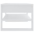 Mesa de centro madera de ingeniería blanco 102x55x42