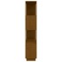 Estantería/divisor madera de pino marrón miel 80x25x132